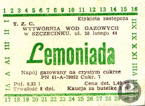 Lemoniada – I ten magiczny stosunek ceny do kaucji. 