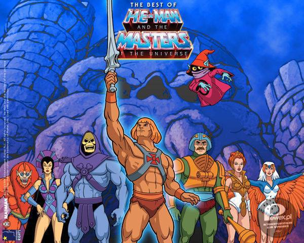 He-Man – Superbohater, fikcyjna postać z serii zabawek Masters of the Universe (Władcy Wszechświata) firmy Mattel oraz wywodzących się z nich produktów: filmów rysunkowych i komiksów (a także aktorskiego filmu kinowego). Na co dzień jest księciem Adamem, synem króla planety Eternia, jednak gdy zachodzi taka potrzeba po wypowiedzeniu słów Na potęgę Posępnego Czerepu, mocy przybywaj! staje się herosem He-Manem. Przemiana obejmuje również jego tchórzliwego i leniwego tygrysa Cringera, który staje się Kotem Bojowym. Tajemnicę He-mana zna tylko trójka jego przyjaciół: Czarodziejka, Zbrojny Rycerz i Orko. Razem z He-manem bronią zamku Posępnego Czerepu przed diabelską mocą Szkieletora, głównego wroga He-Mana. 