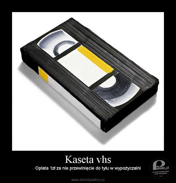 Kaseta VHS – Kto oddał nieprzewiniętą, ten pamięta! 