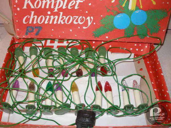 Komplet choinkowy P7 ;-) –  