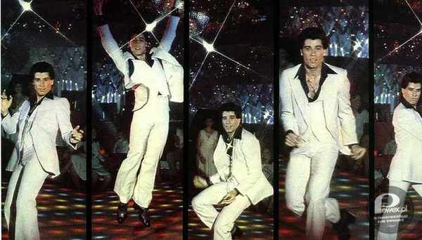 John Travolta – Kadry z filmu „Gorączka sobotniej nocy”, który trafił na ekrany kin 14 grudnia 1977 