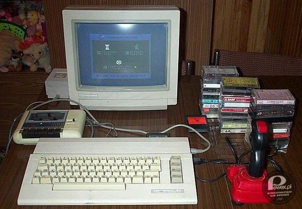 Commodore 64 – Zestaw marzeń każdego nastolatka w latach 80-tych. 