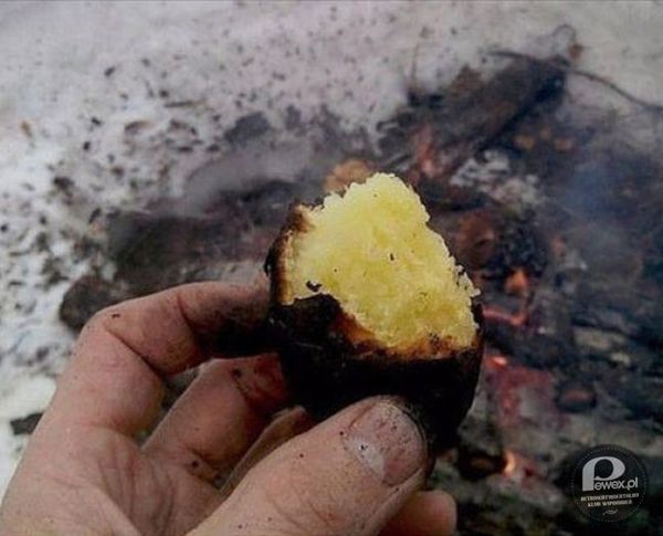Ziemniak pieczony w ognisku –  