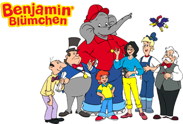 Benjamin Bluemchen, 1991 r. :) – to był mój ulubiony niemiecki serial animowany:) 