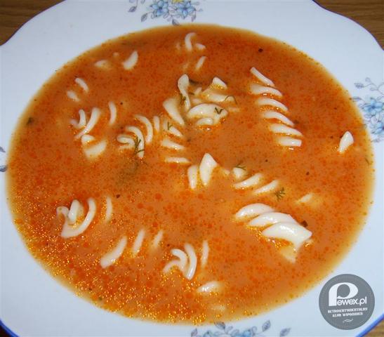 Zupa pomidorowa – Zasmakowana w dzieciństwie, smakuje do dziś. 