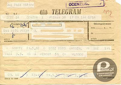 Telegram – W linii prostej dziadek sms&apos;a. 