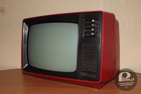 Stary prl&apos;owski telewizor – Aż się łezka w oku kręci 