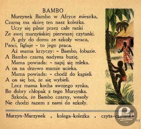 Murzynek Bambo – Swego czasu recytował cały kraj 