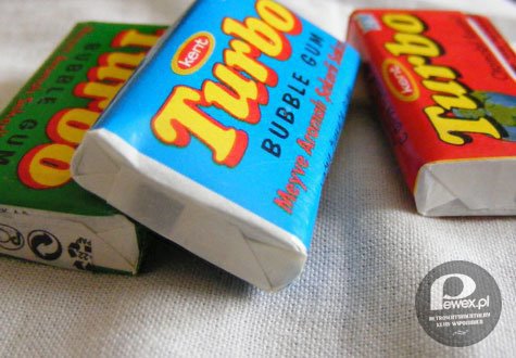Gumy Turbo – Turecka firma Kent robiła swego czasu w naszych kraju furorę 