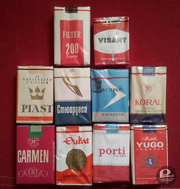 Kolekcja starych palaczy! –  