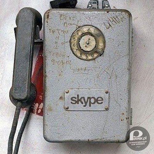 Jak wyglądałby Skype w PRL-u. –  