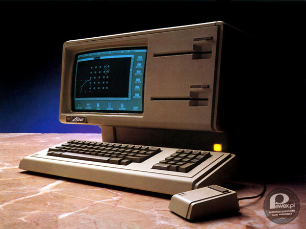 Komputer Apple Lisa z myszką – 3 stycznia – Apple Computer zaprezentowała pierwszy komputer biurowy z myszką. 
