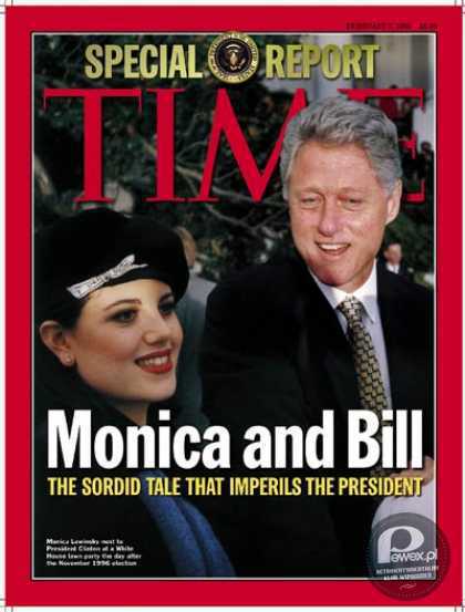 Afera rozporkowa – 19 grudnia 1998 roku Amerykańska Izba Reprezentantów podjęła nieudaną próbę usunięcia prezydenta Billa Clintona z urzędu, w związku z tzw. aferą rozporkową, której głównymi bohaterami byli Bill Clinton, Monica Lewinsky oraz cygaro. ;-) 