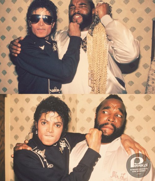 Michael Jackson i Mr. T –  