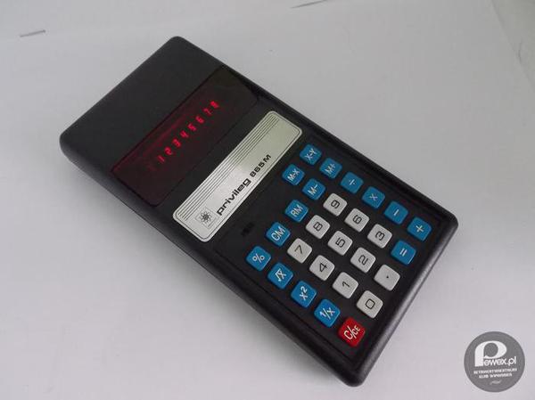Zabytkowy Kalkulator PriviLeg 865m –  