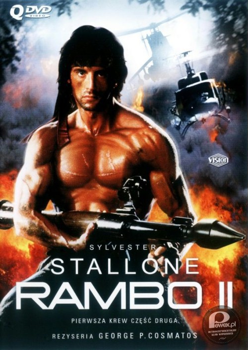 Rambo II – Dopiero w czwartej części skończyła mu się amunicja i wymienił magazynek 