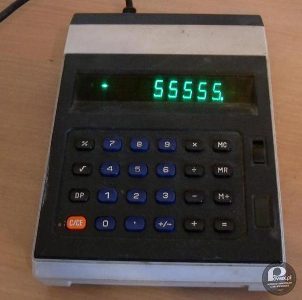 Pierwsze kalkulatory – Wersja niezminiaturyzowana 