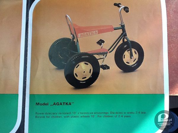 Rowerek dziecięcy Agatka – Cała masa wspomnień 