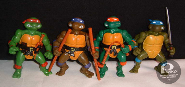 Wojownicze Żółwie Ninja – każdy miał swojego bohatera 