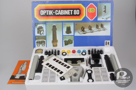 Optik Cabinet 80, enerdowski zestaw optyczny – Kto z Was wszedł na najwyższy level montując mikroskop? 