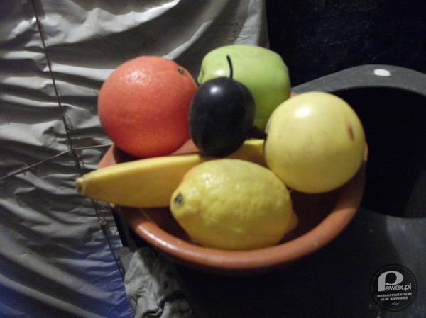 Plastikowe owoce – nigdy się nie psuły:) 