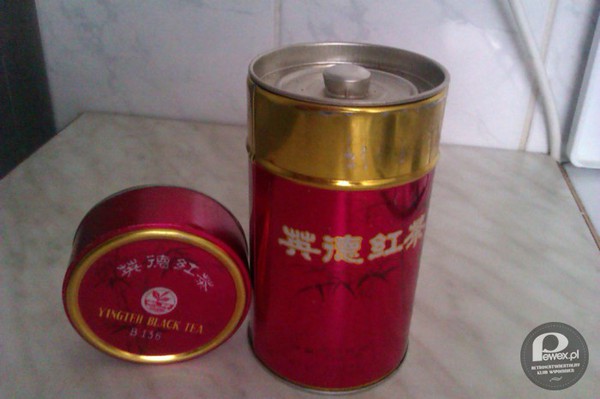 Czas na chińską herbatkę – puszka nadal w użyciu 