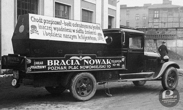Reklama odpowiedzialna społecznie – Poznań 1931 rok. 