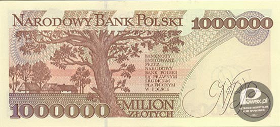 1000000 zł – 1993r 