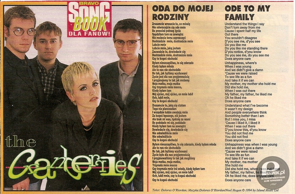 The Cranberries – z 1994r 