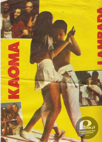 Lambada - Kaoma (plakat z 1987r) – chyba każdy w latach 80tych tańczył 