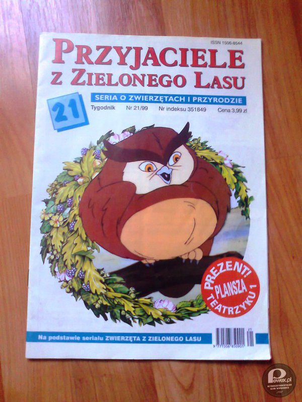 Przyjaciele z Zielonego Lasu – moje pierwsze czasopismo :) 