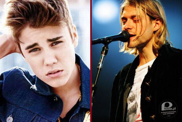 Przypadek? – Miesiąc po narodzinach Justina Biebera, Kurt Cobain popełnił samobójstwo. 