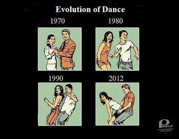 Ewolucja tańca – Swoją drogą ciekawe dokąd to wszystko zmierza? 