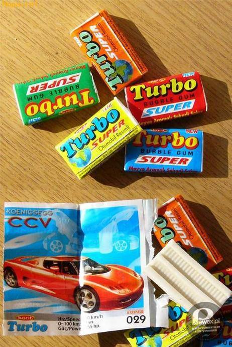 Pamiętacie gumy &quot;Turbo&quot;? –  