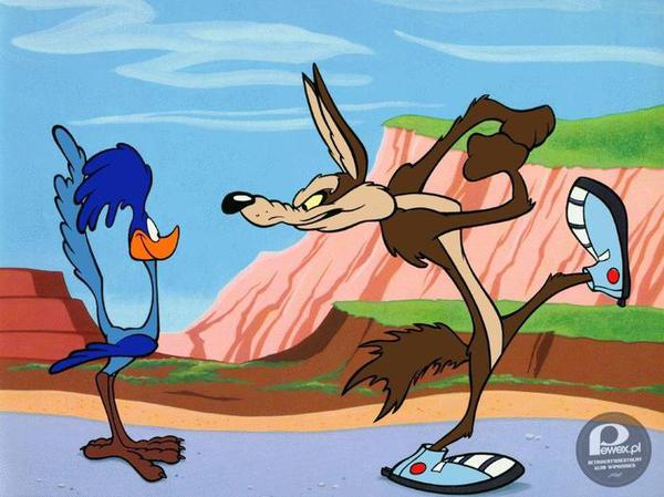 Struś Pędziwiatr i Kojot – I to pamiętne &quot;beep, beep, beep&quot;. Jedna z fajniejszych bajek z dzieciństwa. 