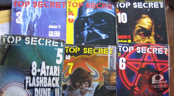 Top Secret – Moje pierwsze czasopismo o tematyce gier komputerowych. 