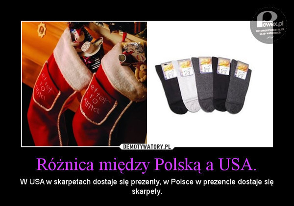 Prezenty świąteczne w Polsce i USA – Zgodzicie się w takim zdaniem? 