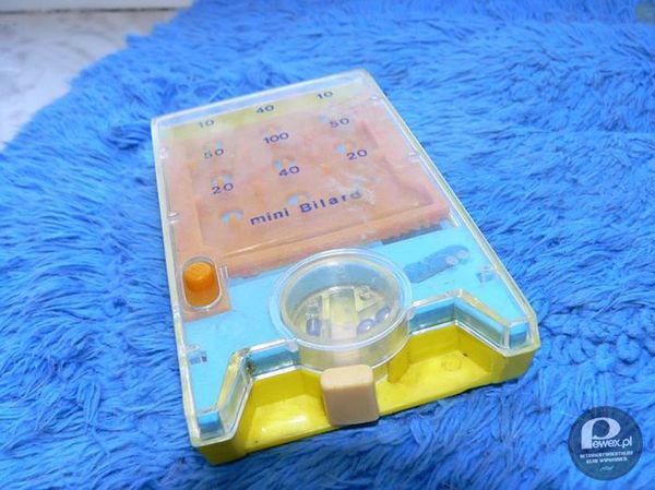 Mini Bilard – W tamtych latach nikt nawet nie marzył o Game Boy-u. 