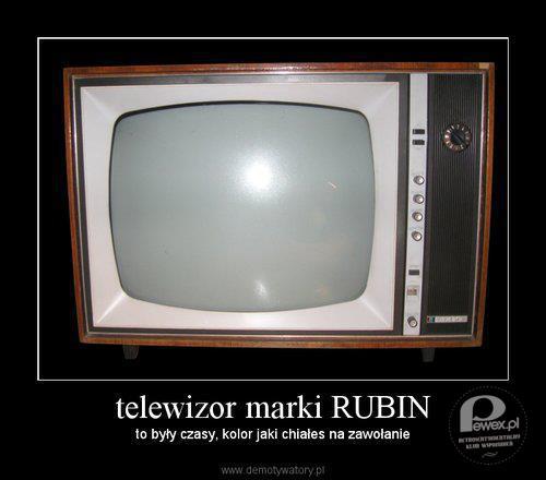 Telewizor Rubin – Perełka radzieckiej myśli technologicznej. 