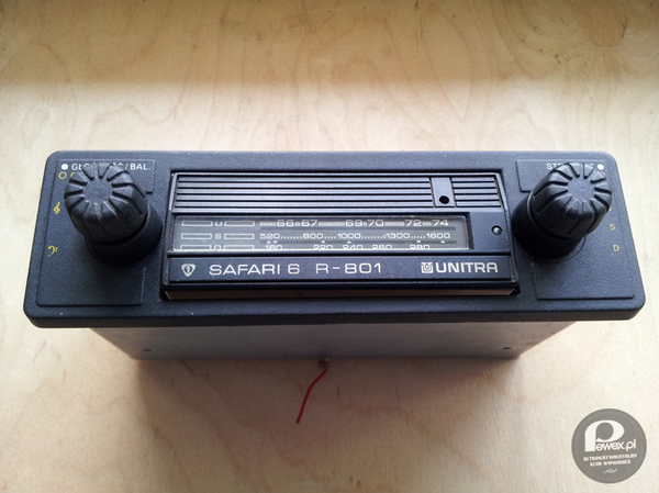 Radio Unitra diora - SAFARI 6 R-801 – Idealne do Poloneza, Fiata 125p czy Fiata 126p. 