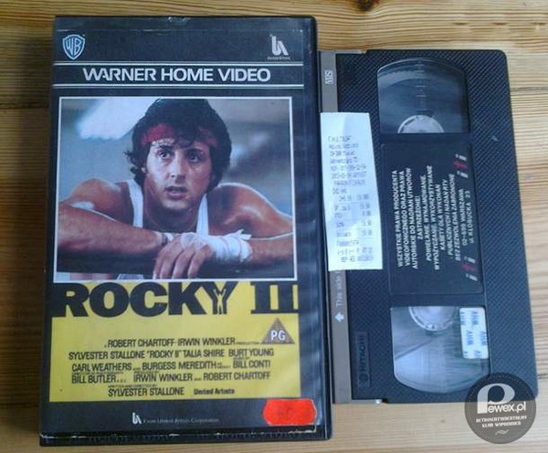 &quot;Rocky II&quot; na kasecie VHS – Jak się pojawił w wypożyczalni, to całe osiedle oglądało po kolei. 