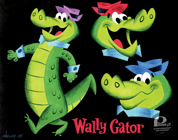 &quot;Wally Aligator&quot; – Bohaterem jest antropomorficzny aligator o imieniu Wally. Na wszelkie sposoby próbuje uciec z zoo, którego strzeże pan Twiddle. Bohater wystąpił także w innym produkcjach tej wytwórni.

W Polsce serial po raz pierwszy można było oglądać w latach 70. w programie Zwierzyniec. Wydany pod koniec lat osiemdziesiątych przez Polskie Nagrania Muza na kasetach VHS. Każda zawierała po kilka seriali Hanna Barbera. Serial był również emitowany w bloku Godzina z Hanna-Barbera w TVP2 z lektorem. 