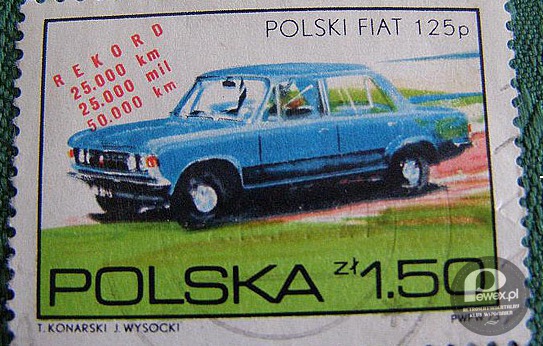 Polski Fiat 125 p – Samochód produkowany od 1967 do 1991 roku przez FSO. Limuzyna i marzenie kierowców w tamtym czasie. 