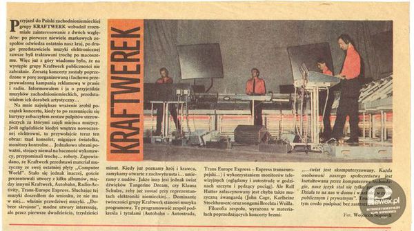 Kraftwerk – Kraftwerk (niem. &quot;siłownia (w znaczeniu: elektrownia)&quot;, wymowa: [ˈkʁaftvɛɐk]) – niemiecki zespół tworzący muzykę elektroniczną, wywodzący się ze sceny krautrockowej. Został założony w 1970 roku przez Floriana Schneidera i Ralfa Hüttera. 