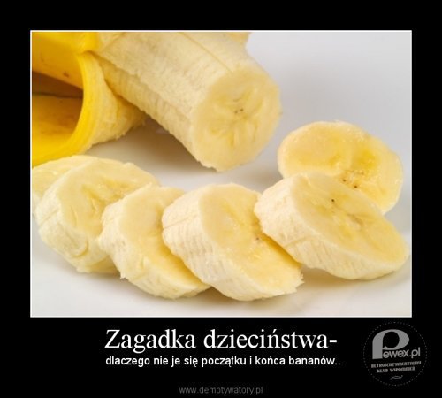 Zakaz jedzenie końcówek banana – Kto przypomni dlaczego mówiono, że nie można ich jeść? 