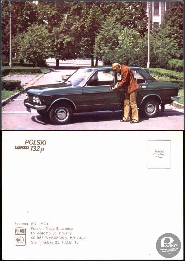 Fiat 132p – Samochód osobowy klasy średniej, produkowany przez firmę FIAT w latach 1972-1985 (także w zmodernizowanej wersji Argenta) 