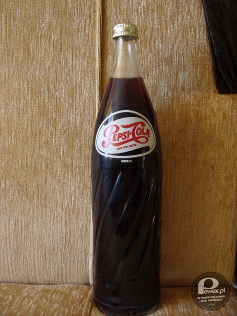 Pepsi Cola – Pamiętacie te duże szklane butelki? 