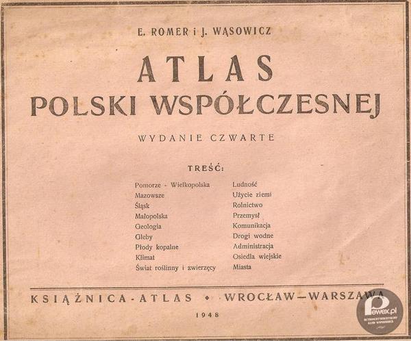 Atlas Polski – z końca lat 40 