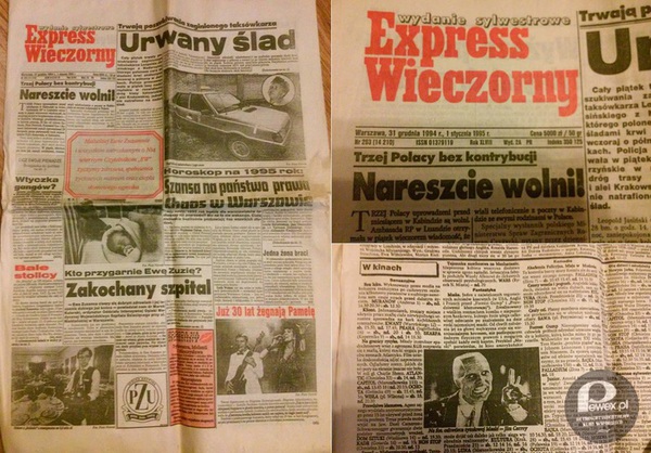 Express Wieczorny – 31 grudzień 1994 - 1 styczeń 1995 