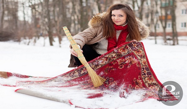 Czyszczenie dywanów śniegiem – Czy tylko ja tak robię? 